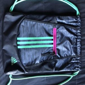 Adidas drawstring backpack